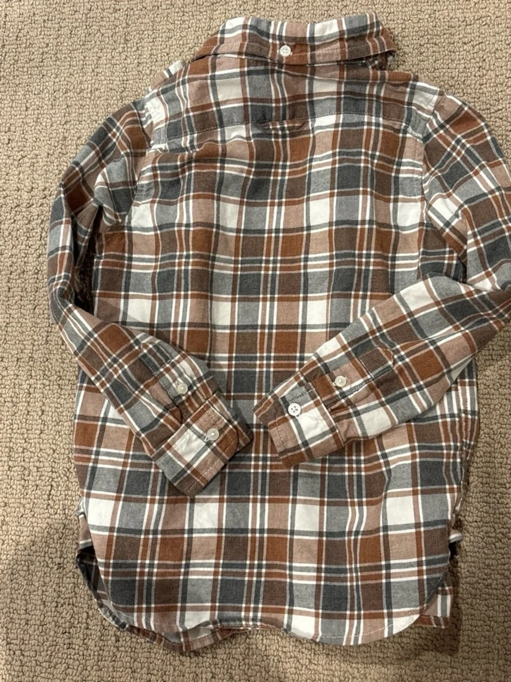 Janie and Jack soft plaid